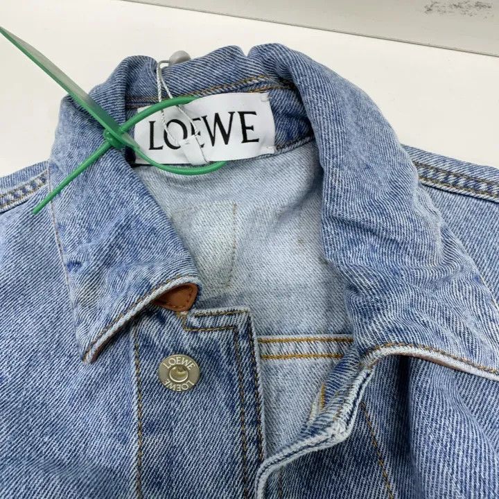 Loewe Loewe SS23 Casual Blue Denim Jacket Size US L / EU 52-54 / 3 - 7 Thumbnail