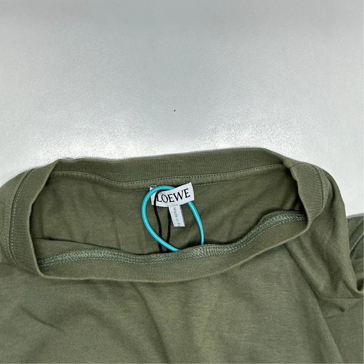 Loewe Loewe Anagram Embroidered Cotton T-Shirt Size US S / EU 44-46 / 1 - 5 Thumbnail
