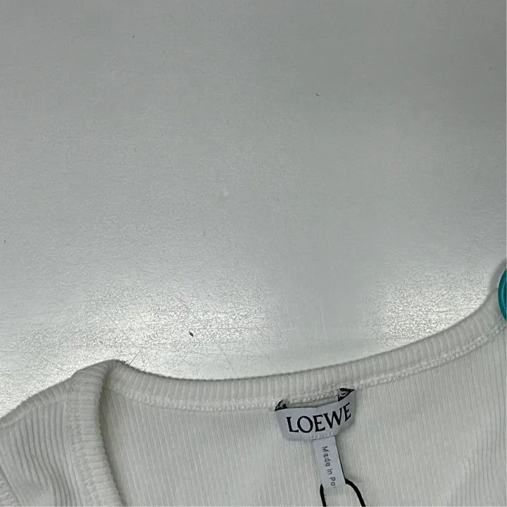 Loewe Loewe SS23 Embroidered Logo Sleeveless Top Size US L / EU 52-54 / 3 - 2 Thumbnail