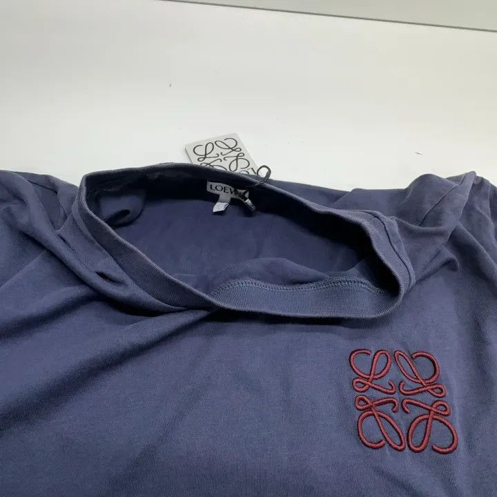 Loewe LOEWE Casual Solid Color Round Neck T-Shirt Size US S / EU 44-46 / 1 - 9 Thumbnail