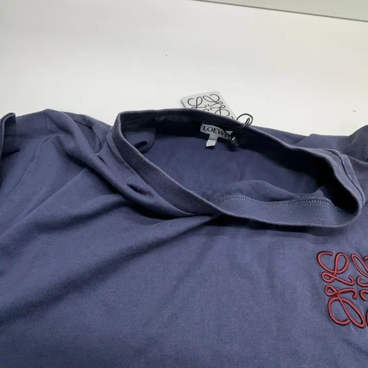 Loewe LOEWE Casual Solid Color Round Neck T-Shirt Size US S / EU 44-46 / 1 - 8 Thumbnail