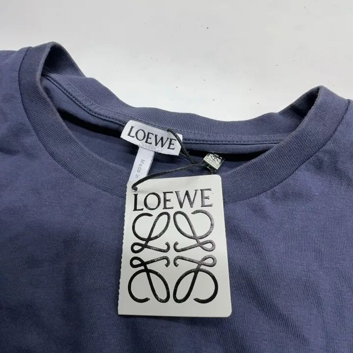 Loewe LOEWE Casual Solid Color Round Neck T-Shirt Size US S / EU 44-46 / 1 - 7 Thumbnail