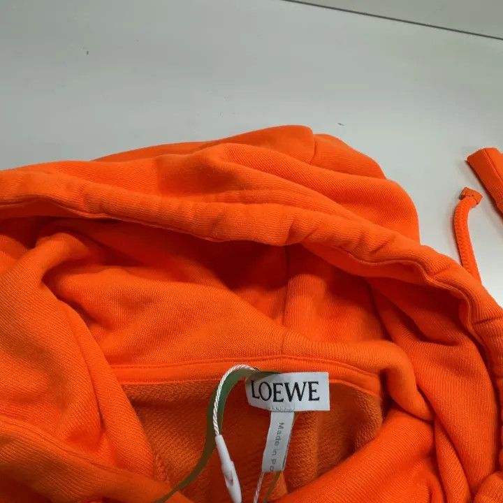 Loewe Loewe SS22 Orange Logo Hoodie for Men Size US S / EU 44-46 / 1 - 6 Thumbnail