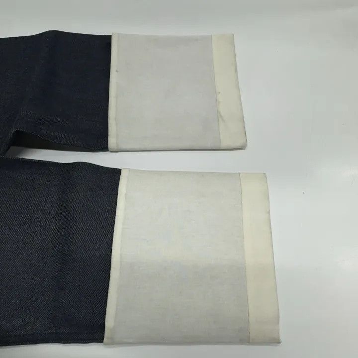 Loewe Loewe Navy Blue Contrast Cuff Denim Pants Size US 34 / EU 50 - 10 Thumbnail