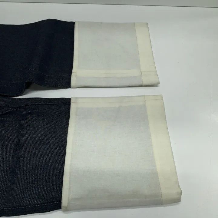 Loewe Loewe Navy Blue Contrast Cuff Denim Pants Size US 34 / EU 50 - 9 Thumbnail