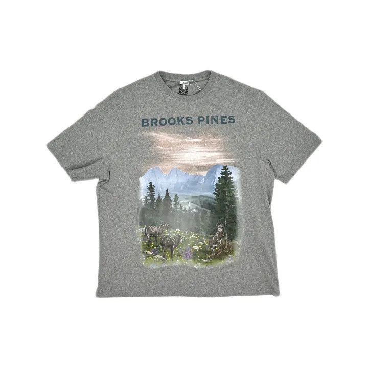Loewe Loewe Landscape Print Short Sleeve T-Shirt Size US M / EU 48-50 / 2 - 2 Thumbnail