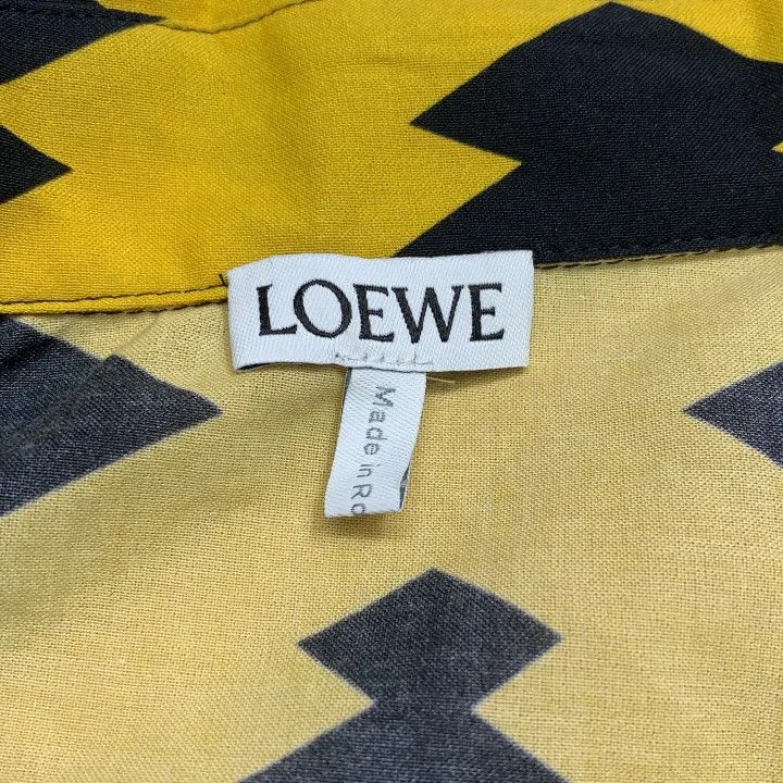 Loewe Loewe Geometric Print Short Sleeve Shirt Size US S / EU 44-46 / 1 - 3 Thumbnail