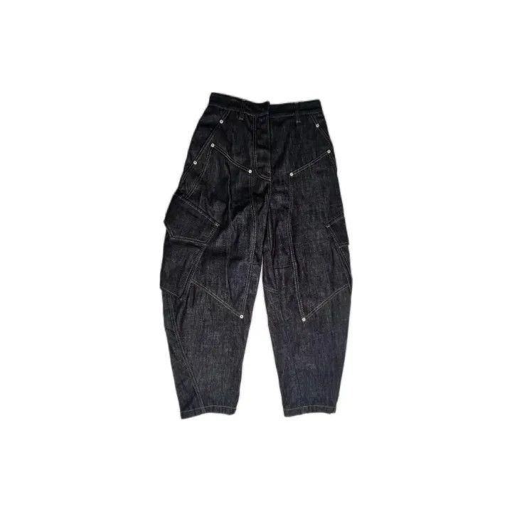 Loewe Loewe Dark Blue Cone Shaped Denim Pants Size US 32 / EU 48 - 2 Thumbnail