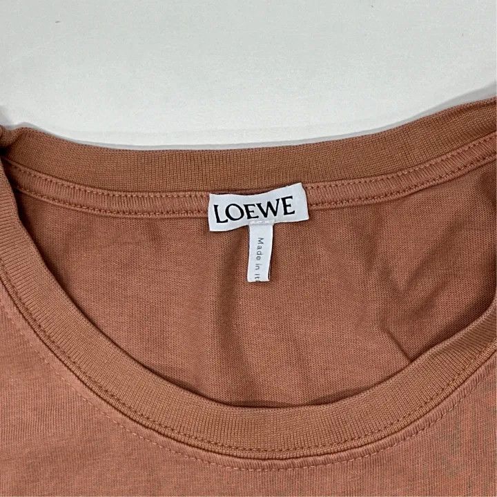 Loewe Loewe Logo Embroidered Crew Neck T-Shirt Size US M / EU 48-50 / 2 - 4 Thumbnail
