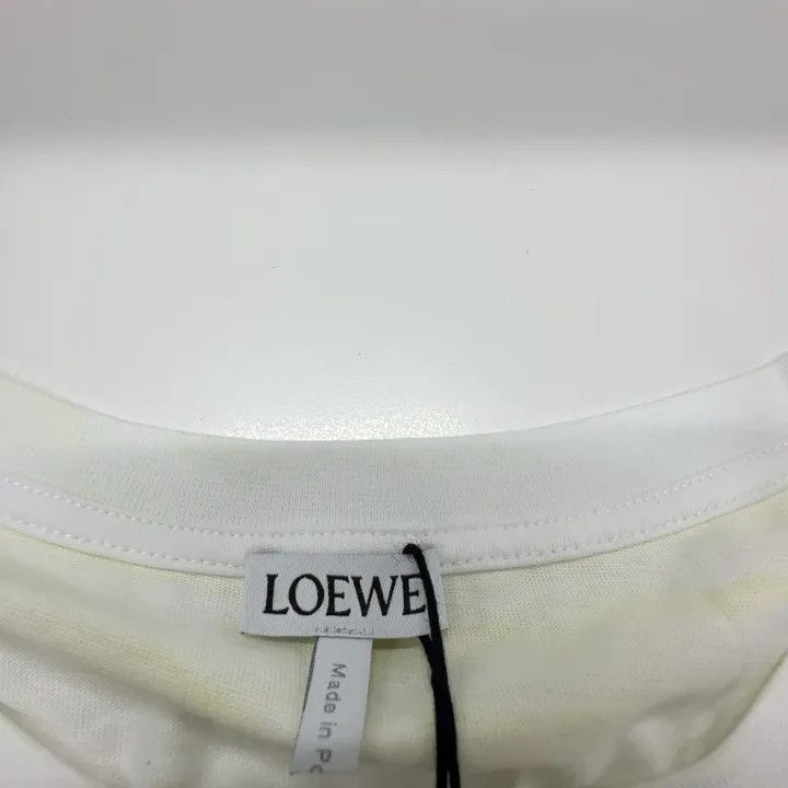 Loewe Loewe Yellow Logo Cotton Short Sleeve T-Shirt Size US XL / EU 56 / 4 - 3 Thumbnail