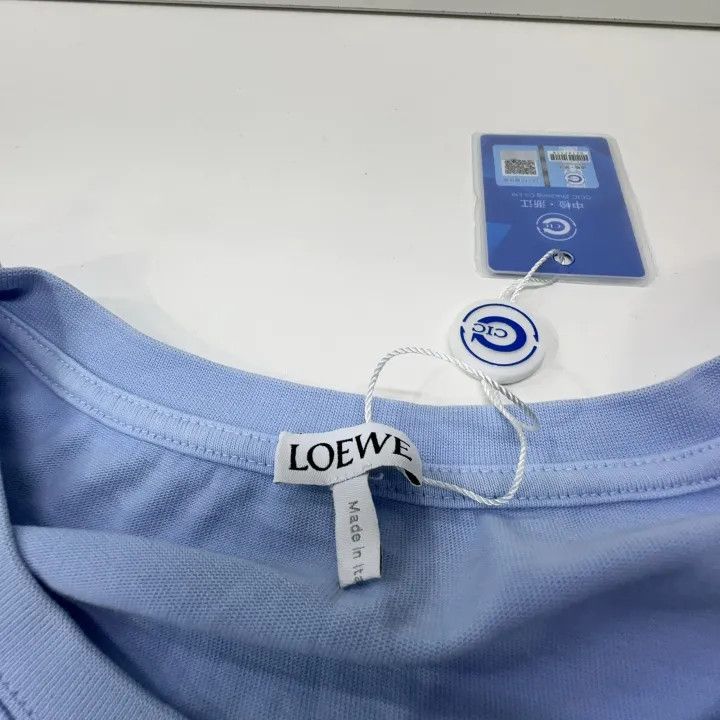 Loewe Loewe Embroidered Logo Short Sleeve T-Shirt Size US XL / EU 56 / 4 - 4 Thumbnail