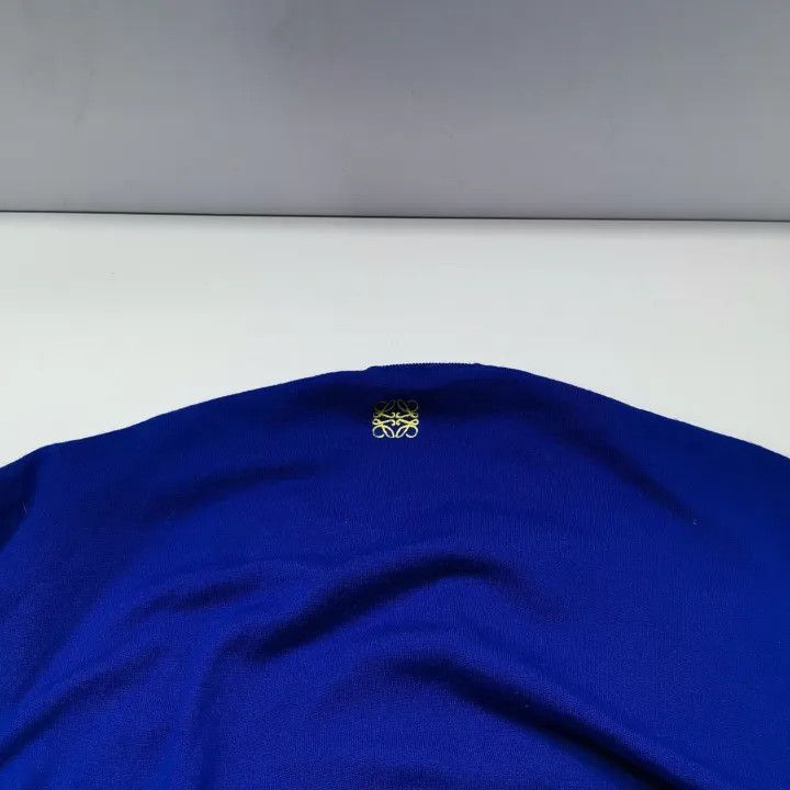 Loewe Loewe Embroidered Logo Color Block Knit Sweater Size US XL / EU 56 / 4 - 6 Thumbnail