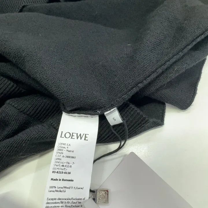 Loewe LOEWE Classic Logo Cardigan in Black Size US S / EU 44-46 / 1 - 6 Thumbnail
