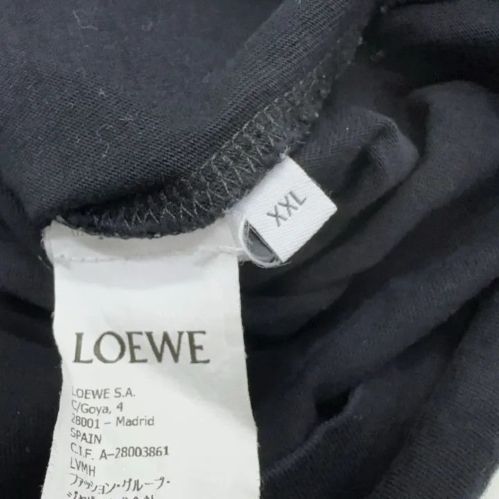 Loewe Loewe Black Logo Print Short Sleeve T-Shirt Size US XXL / EU 58 / 5 - 5 Thumbnail