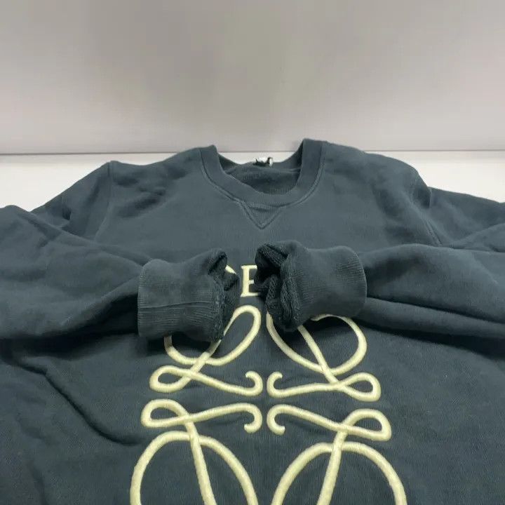 Loewe Loewe Logo Embroidered Cotton Sweatshirt Size US L / EU 52-54 / 3 - 10 Thumbnail