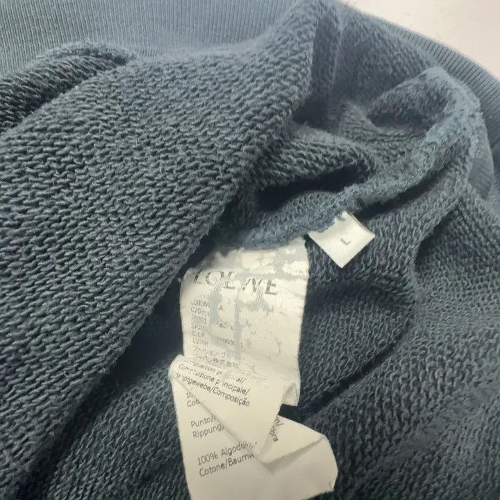 Loewe Loewe Logo Embroidered Cotton Sweatshirt Size US L / EU 52-54 / 3 - 5 Thumbnail