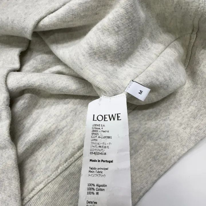 Loewe Loewe Gray Logo Embroidered Long Sleeve Sweatshirt Size US M / EU 48-50 / 2 - 5 Thumbnail
