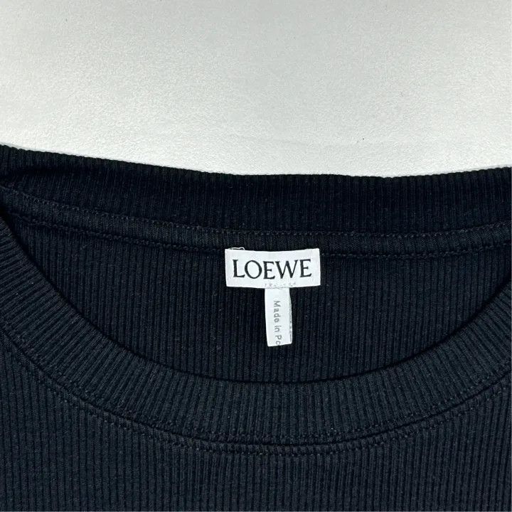 Loewe Loewe Black Oversized Long Sleeve T-Shirt Size US S / EU 44-46 / 1 - 2 Thumbnail