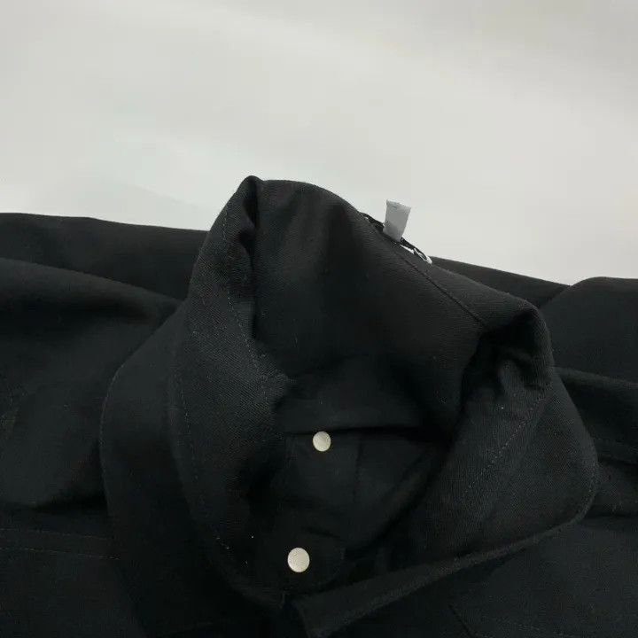 Loewe LOEWE Black Long Sleeve Asymmetrical Shirt Size US M / EU 48-50 / 2 - 6 Thumbnail