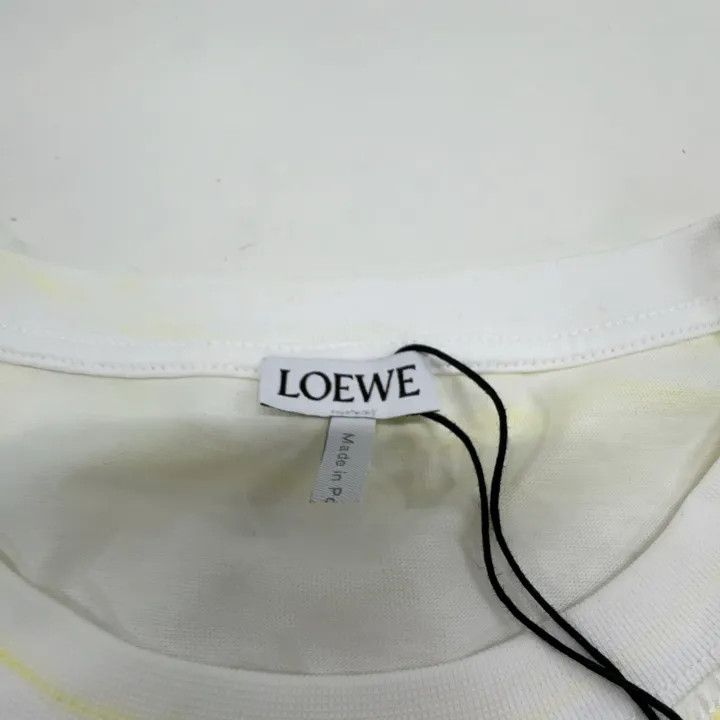 Loewe Loewe FW22 Yellow Logo Graphic T-Shirt Size US L / EU 52-54 / 3 - 3 Thumbnail