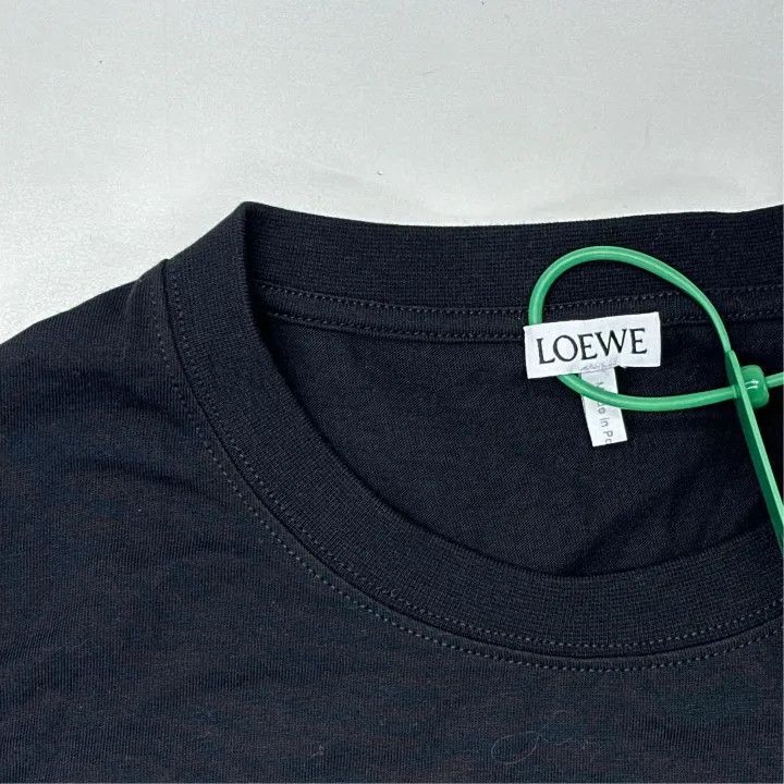 Loewe Loewe Black Anagram Short Sleeve T-Shirt Size US M / EU 48-50 / 2 - 2 Thumbnail
