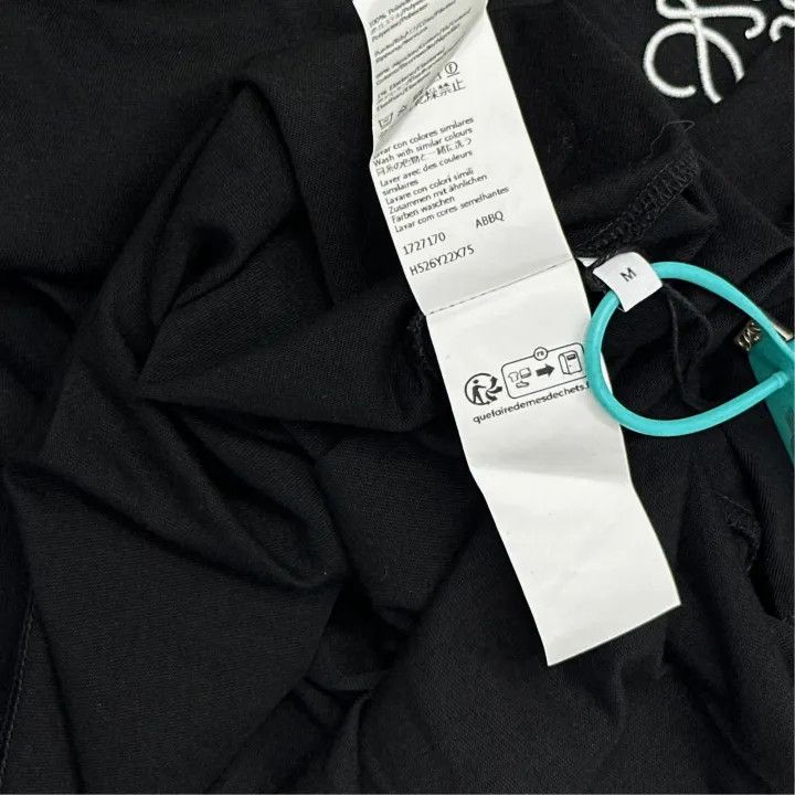 Loewe Loewe FW21 Black Anagram T-Shirt Size US M / EU 48-50 / 2 - 3 Thumbnail