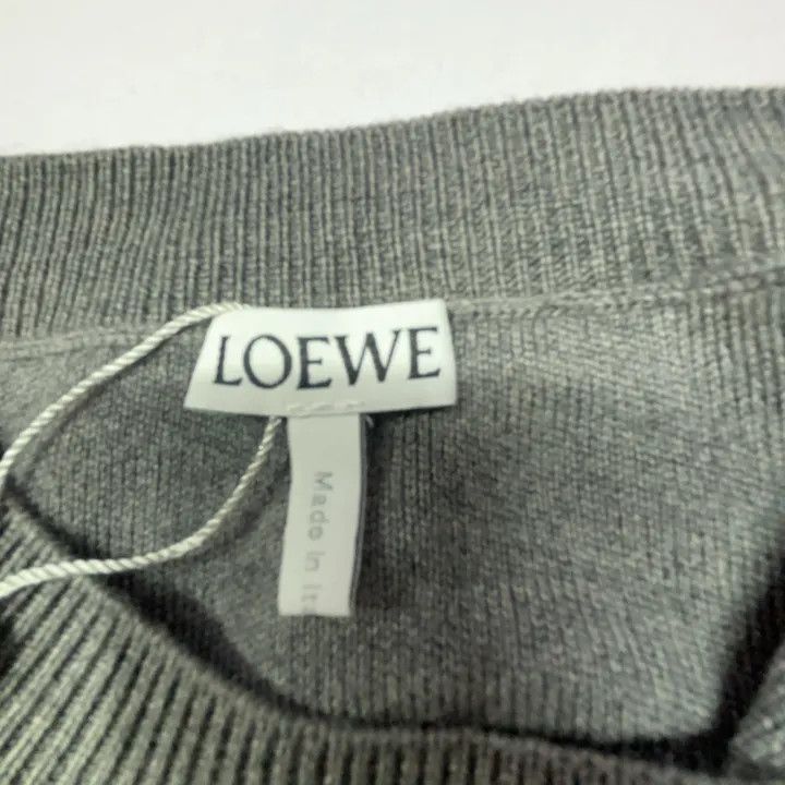 Loewe Loewe Gray Heart Print Long Sleeve Sweatshirt Size US S / EU 44-46 / 1 - 3 Thumbnail