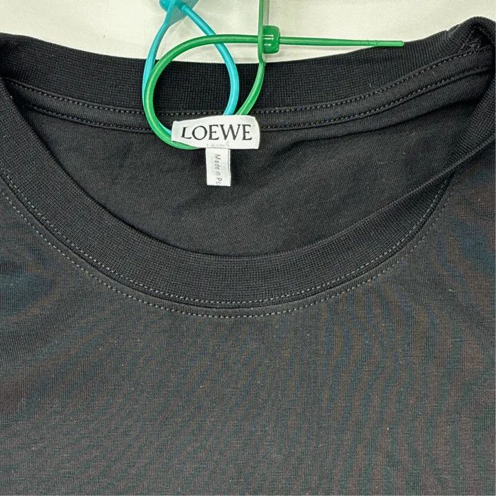 Loewe Loewe Embroidered Logo Relaxed Fit T-Shirt Size US M / EU 48-50 / 2 - 2 Thumbnail