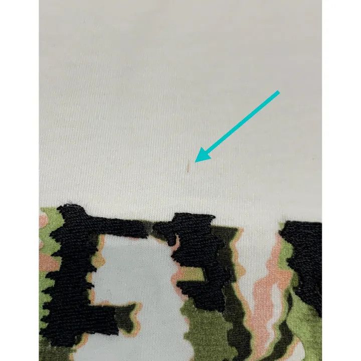 Loewe Loewe Embroidered Short Sleeve T-Shirt Size US M / EU 48-50 / 2 - 4 Thumbnail