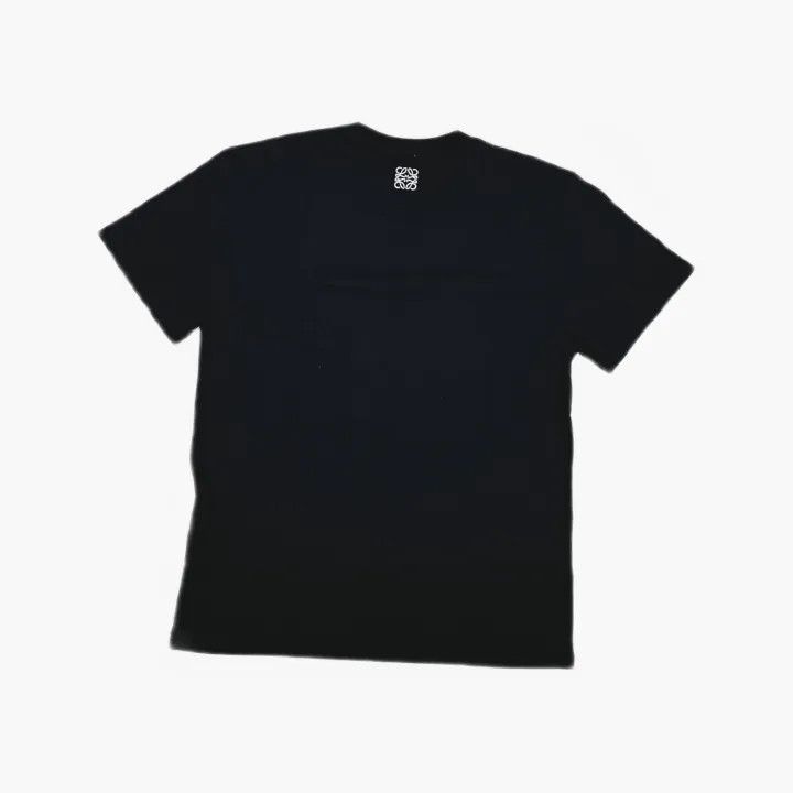 Loewe Loewe Black Cotton Embroidered T-Shirt Size US S / EU 44-46 / 1 - 3 Thumbnail
