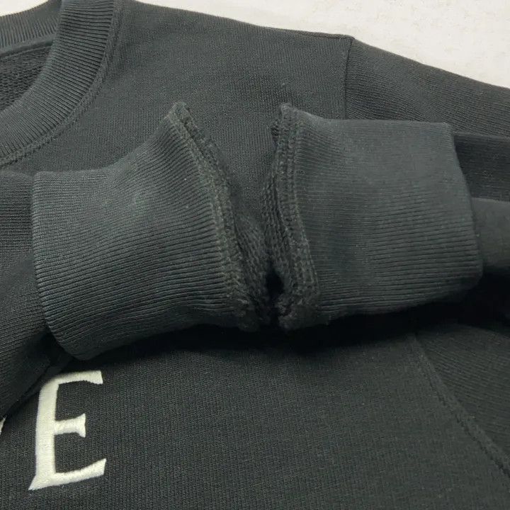 Loewe Loewe Black Logo Embroidered Sweatshirt for Men Size US M / EU 48-50 / 2 - 9 Thumbnail