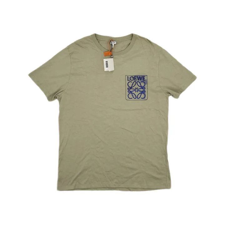 Loewe Loewe Embroidered Logo Short Sleeve T-Shirt Size US XL / EU 56 / 4 - 2 Thumbnail