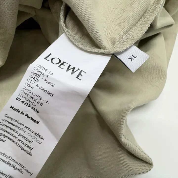 Loewe Loewe Embroidered Logo Short Sleeve T-Shirt Size US XL / EU 56 / 4 - 6 Thumbnail