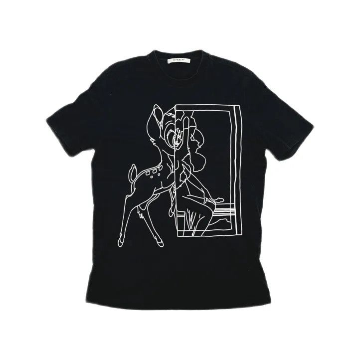 Givenchy Givenchy Black Animal Print Short Sleeve T-Shirt Size US XS / EU 42 / 0 - 2 Thumbnail
