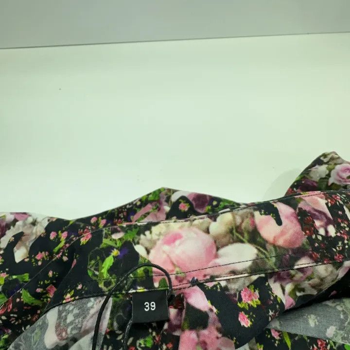 Givenchy Givenchy Floral Print Long Sleeve Button-Up Shirt Size US M / EU 48-50 / 2 - 4 Thumbnail
