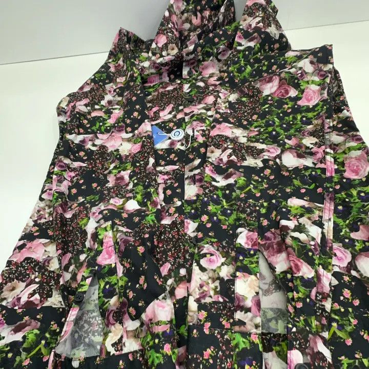 Givenchy Givenchy Floral Print Long Sleeve Button-Up Shirt Size US M / EU 48-50 / 2 - 12 Thumbnail