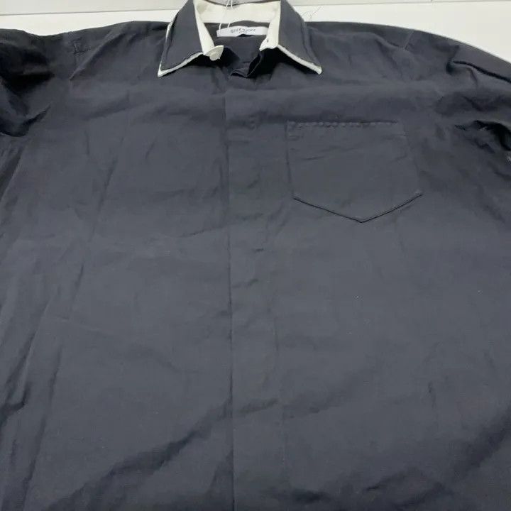 Givenchy Givenchy Black Long Sleeve Button-Up Shirt Size US M / EU 48-50 / 2 - 8 Thumbnail