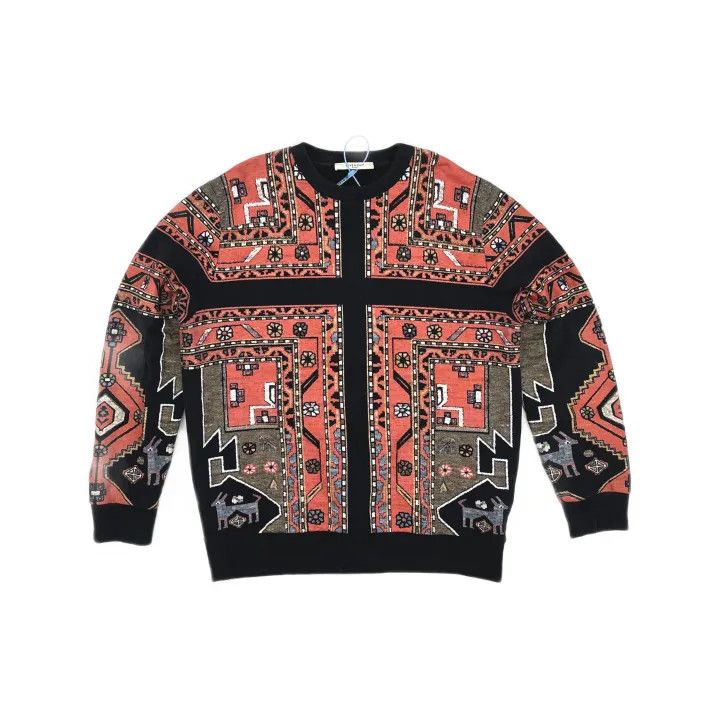 Givenchy Givenchy Casual Chic Patterned Sweatshirt Size US M / EU 48-50 / 2 - 2 Thumbnail