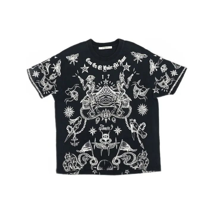 Givenchy Givenchy Casual Graphic Print Short Sleeve T-Shirt Size US XXS / EU 40 - 2 Thumbnail