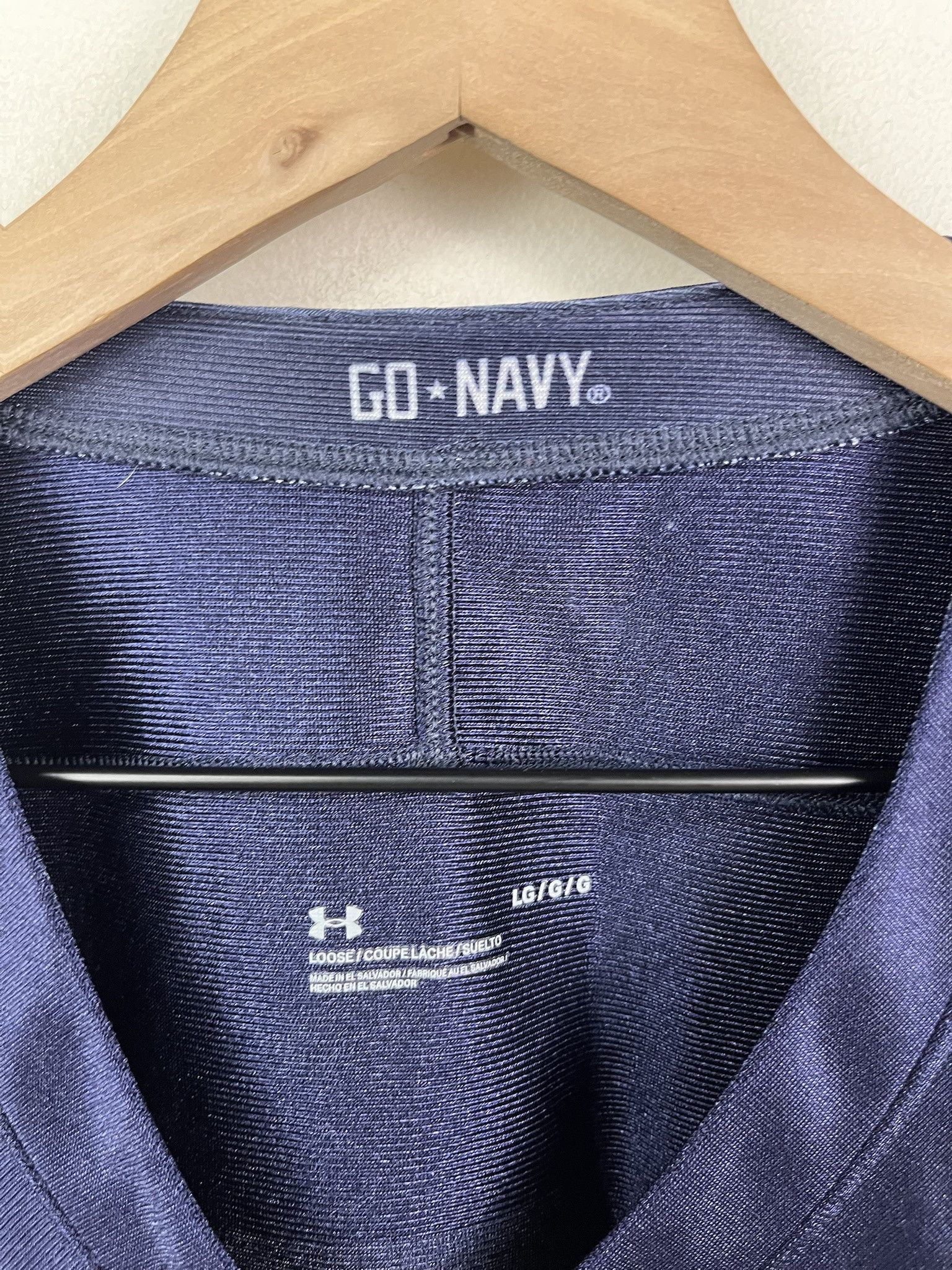 Vintage Vintage Y2K US Navy Jersey Size L #12 Size US L / EU 52-54 / 3 - 2 Thumbnail