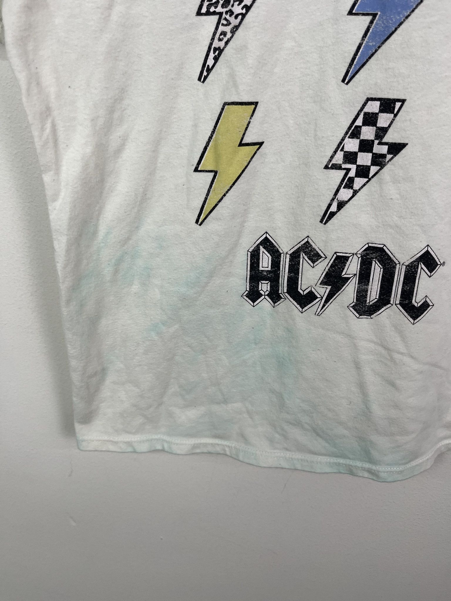 Vintage Vintage ACDC Retro Band Baby Tee T Shirt Size XS Size US XS / EU 42 / 0 - 2 Thumbnail