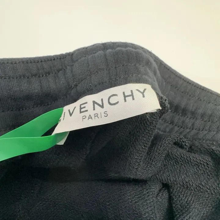 Givenchy Givenchy Black Embroidered Joggers for Men Size US 26 / EU 42 - 6 Thumbnail