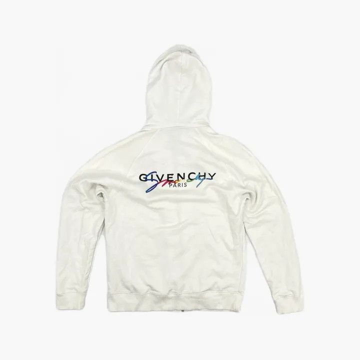 Givenchy Givenchy Men’s White Hooded Sweatshirt Size US S / EU 44-46 / 1 - 3 Thumbnail