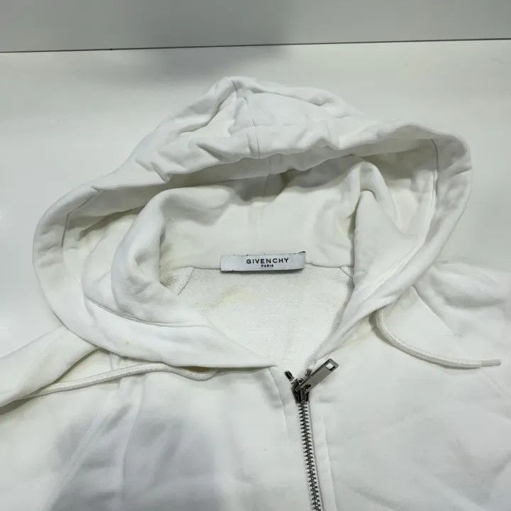 Givenchy Givenchy Men’s White Hooded Sweatshirt Size US S / EU 44-46 / 1 - 6 Thumbnail