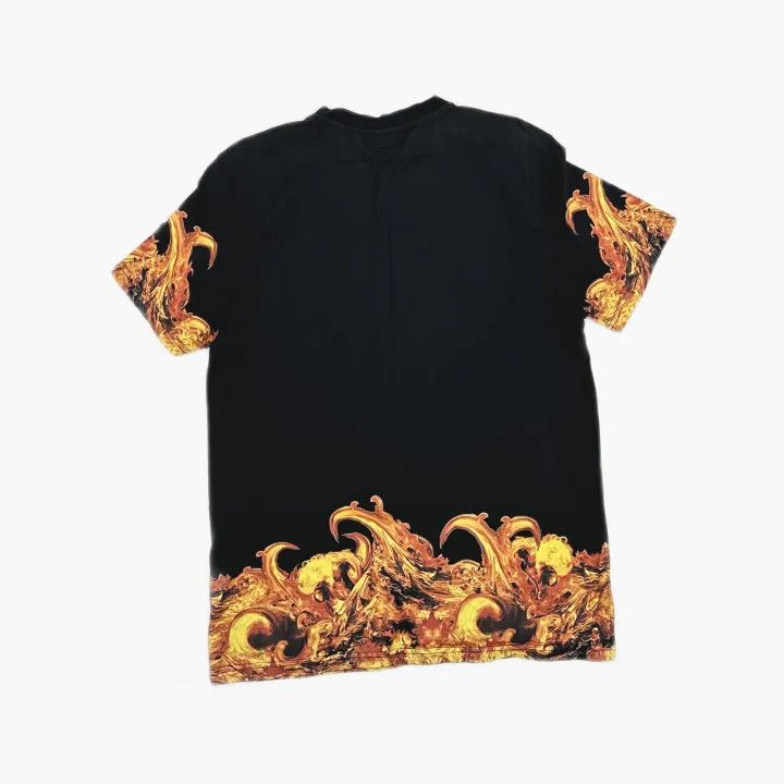 Givenchy Givenchy Flame Print Short Sleeve T-Shirt Size US M / EU 48-50 / 2 - 3 Thumbnail