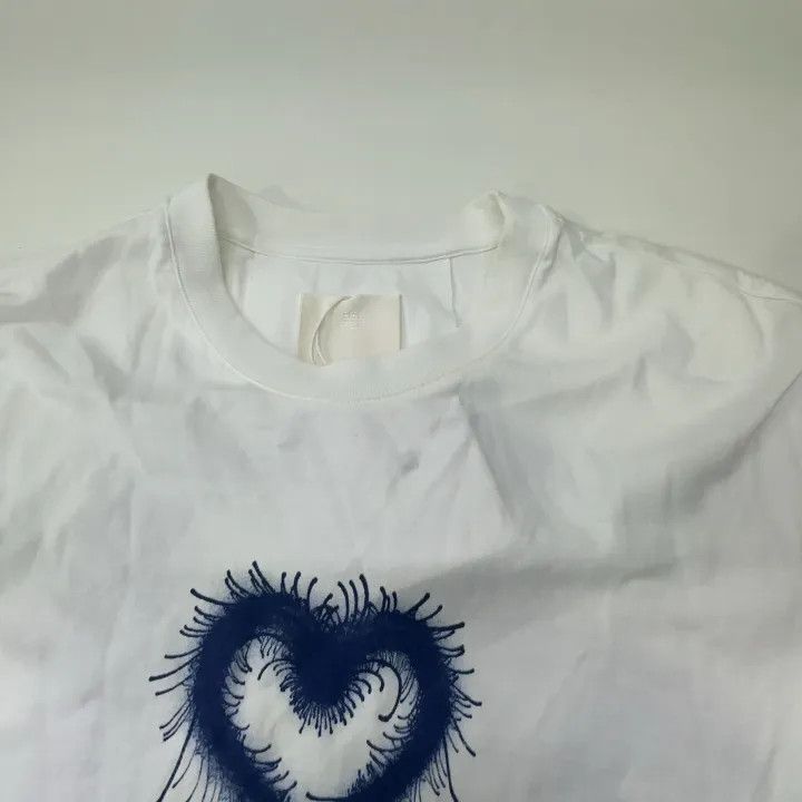 Givenchy Givenchy Heart Print Oversized T-Shirt for Men Size US XXS / EU 40 - 9 Thumbnail