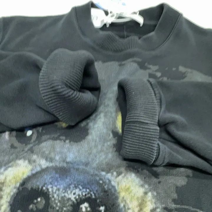 Givenchy Givenchy Black Graphic Sweatshirt with Dog Print Size US S / EU 44-46 / 1 - 9 Thumbnail