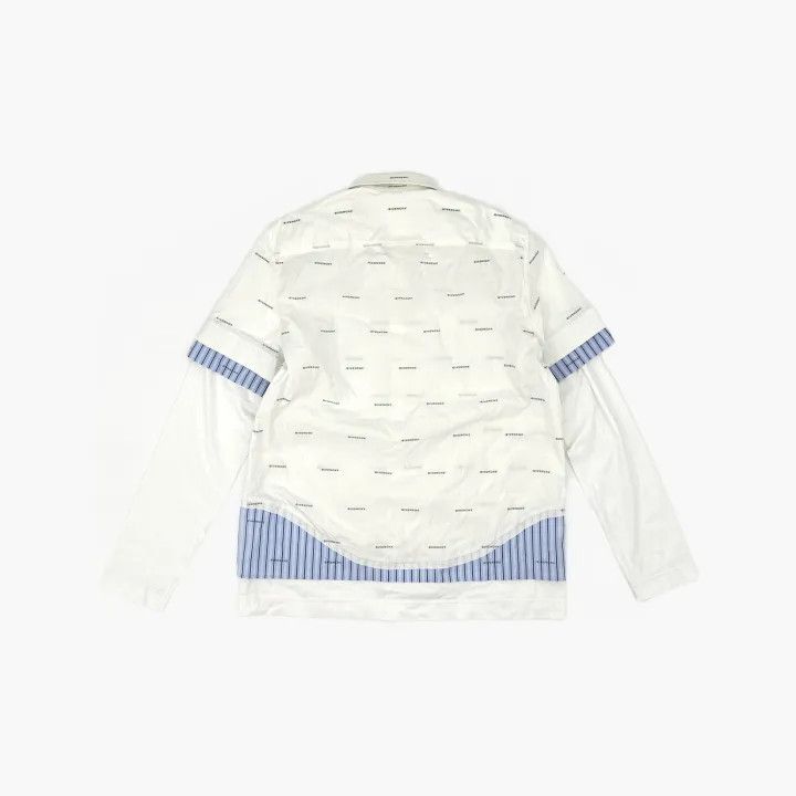 Givenchy Givenchy SS23 Logo Print Long Sleeve Shirt Size US M / EU 48-50 / 2 - 3 Thumbnail