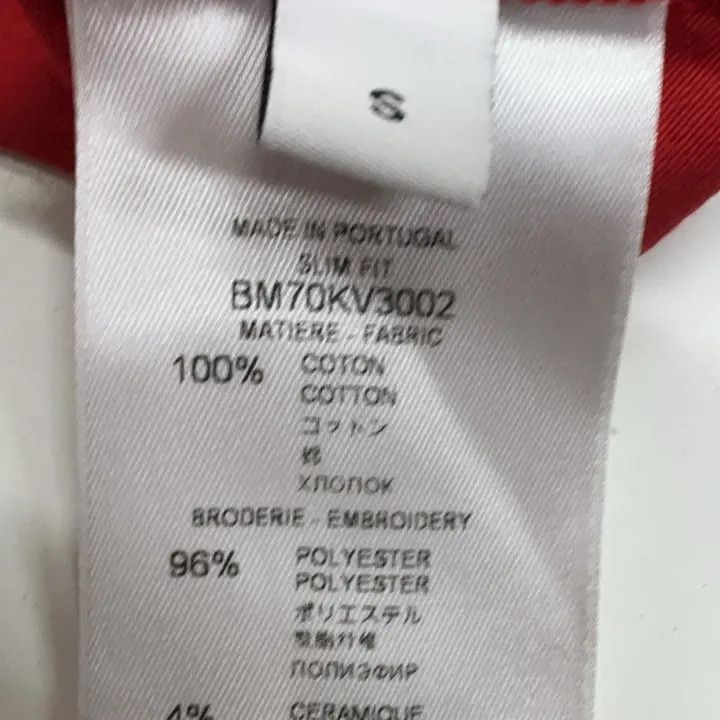 Givenchy Givenchy Red Logo Print Short Sleeve T-Shirt Size US S / EU 44-46 / 1 - 5 Thumbnail