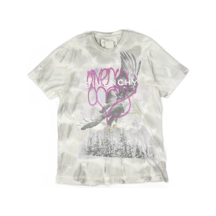 Givenchy Givenchy Graffiti Print Short Sleeve T-Shirt Size US L / EU 52-54 / 3 - 2 Thumbnail